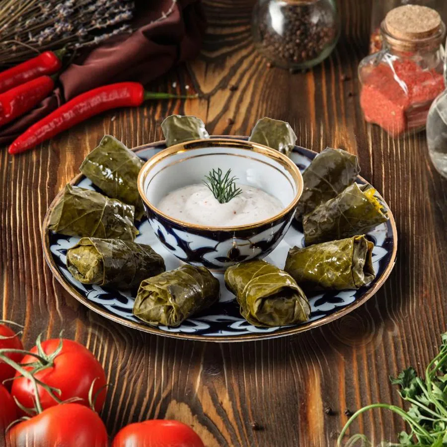 Долма из курицы
